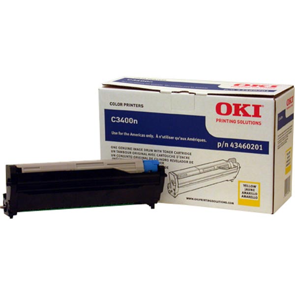 Okidata 43460201 OEM Yellow Laser Toner Image Drum