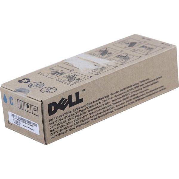 Dell T107C (330-1437) OEM Cyan Toner Cartridge