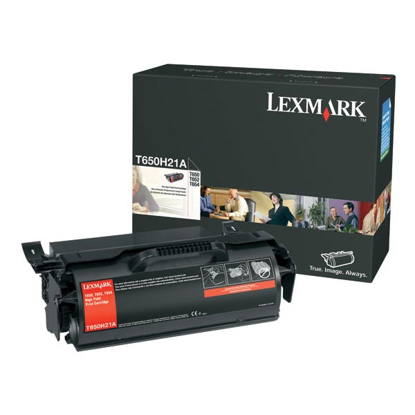 Lexmark T650H21A OEM Black Toner Cartridge