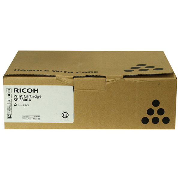 Ricoh 406212 (Type 3300A) OEM Black Toner Cartridge