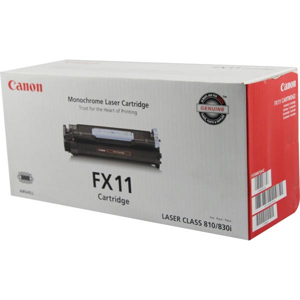 Canon 1153B001AA (FX-11) OEM Black Toner Cartridge