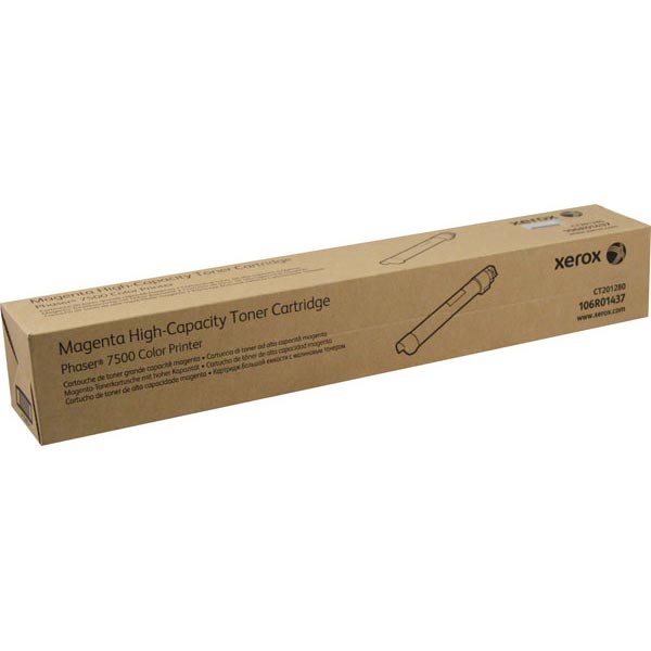 Xerox 106R01437 OEM Magenta Toner Cartridge