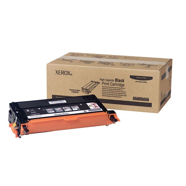 Xerox 113R00726 (113R726) OEM Black Toner Cartridge