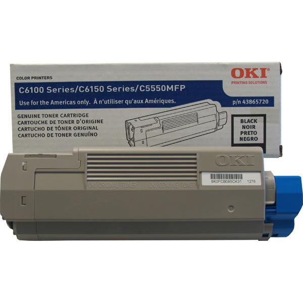 Okidata 43865720 OEM Black Toner Cartridge