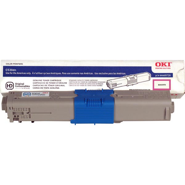 Okidata 44469720 OEM Magenta Toner Cartridge