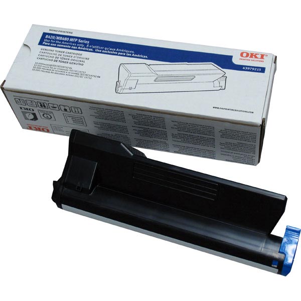 Okidata 43979215 OEM Black Toner Cartridge