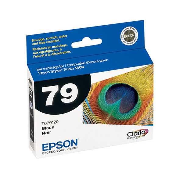 Epson T079120 (Epson 79) OEM Black Inkjet Cartridge