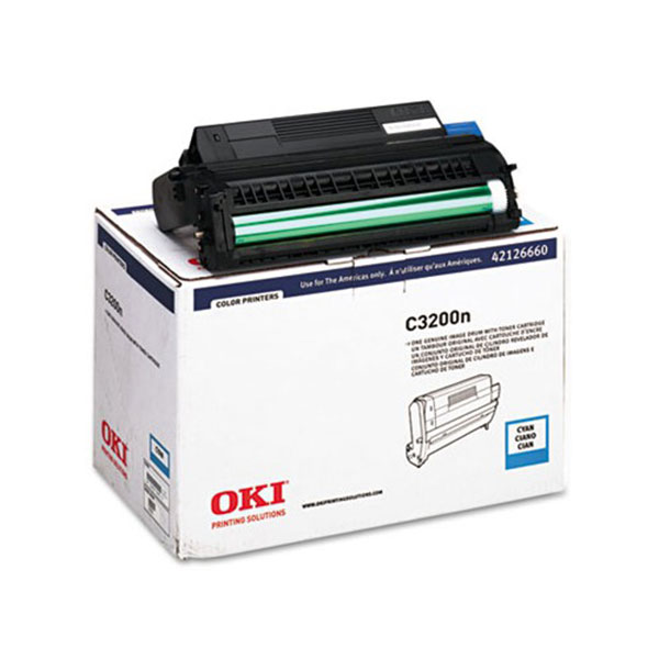 Okidata 42126660 OEM Cyan Drum Cartridge