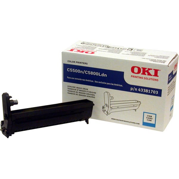 Okidata 43381703 OEM Cyan Drum Cartridge