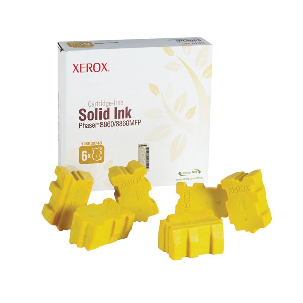 Xerox 108R00748 OEM Yellow Solid Ink Sticks
