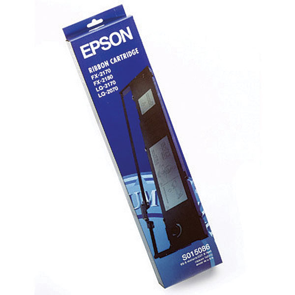 Epson S015086 OEM Black Printer Ribbon