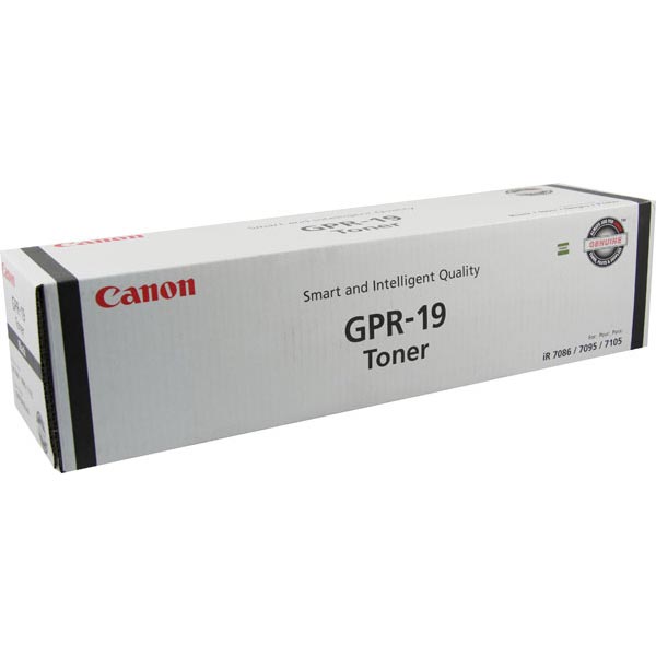 Canon 0387B003AA (GPR-19) OEM Black Toner Cartridge