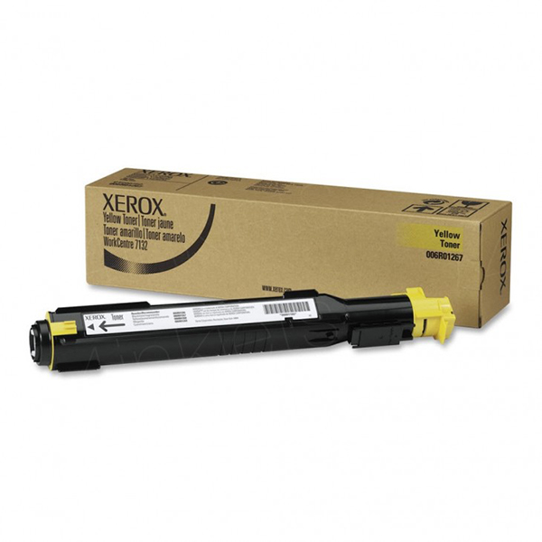 Xerox 6R1267 OEM Yellow Laser Toner Cartridge