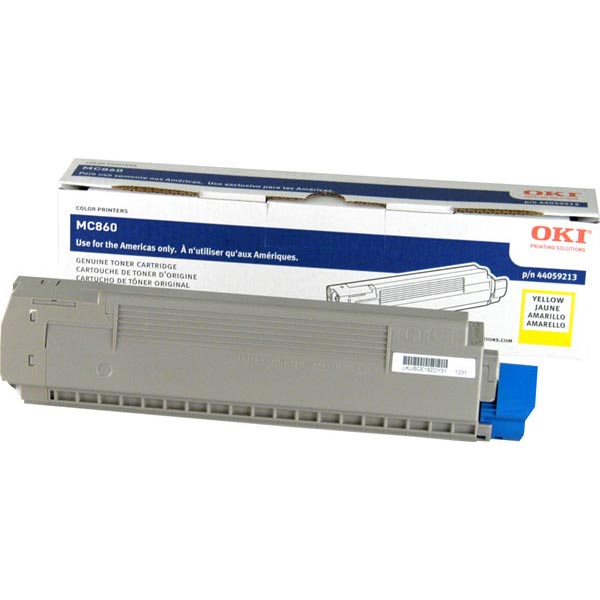 Okidata 44059213 OEM Yellow Laser Toner Cartridge