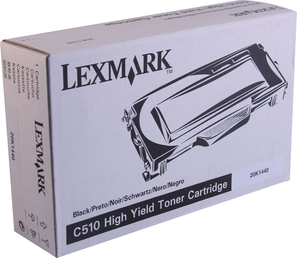 Lexmark 20K1440 OEM High Yield Black Toner Printer Cartridge