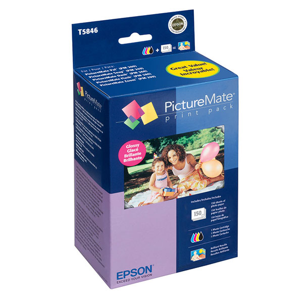 Epson T5846 OEM Color Inkjet Cartridge