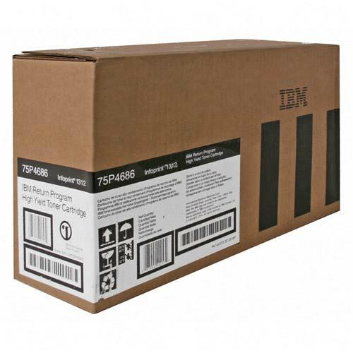 IBM 75P4686 OEM High Yield Black Toner Cartridge