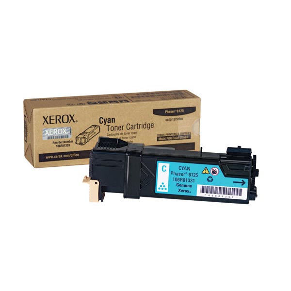 Xerox 106R01331 (106R1331) OEM Cyan Toner Cartridge