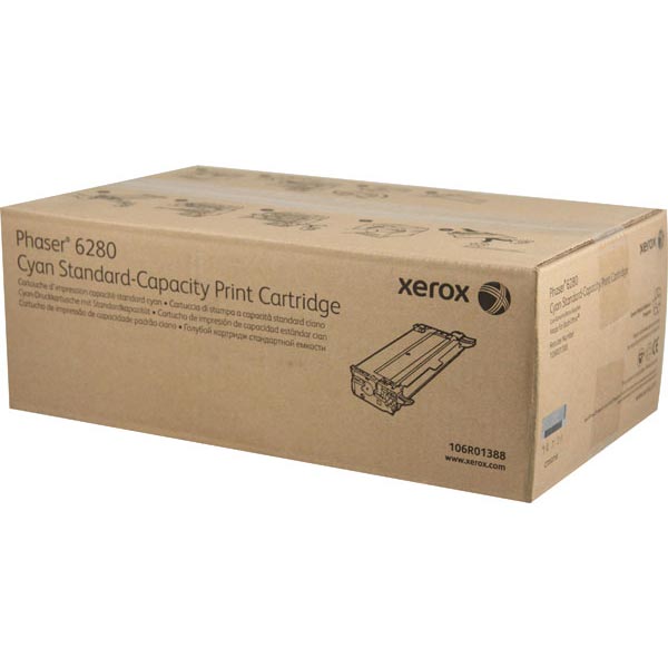 Xerox 106R01388 (106R01388) OEM Cyan Laser Toner Cartridge