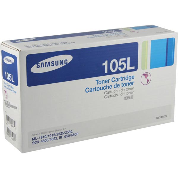 Samsung MLT-D105L OEM Black Toner Cartridge