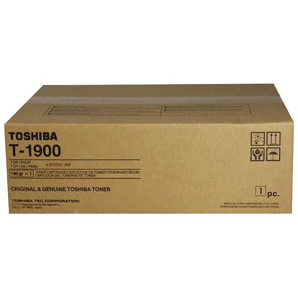 Toshiba T-1900 OEM Black Laser Toner Cartridge