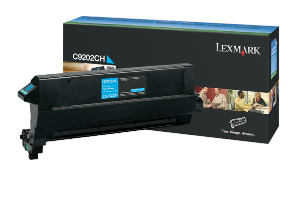 Lexmark C9202CH OEM Cyan Toner Cartridge