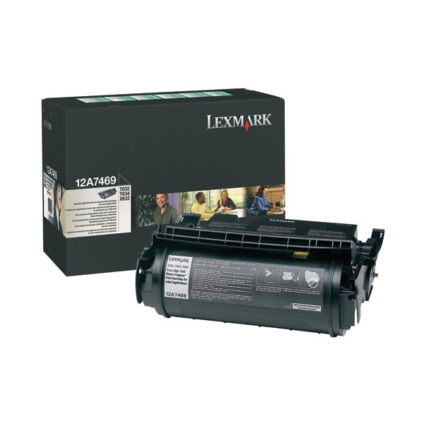 Lexmark 12A7469 OEM Black Toner Cartridge