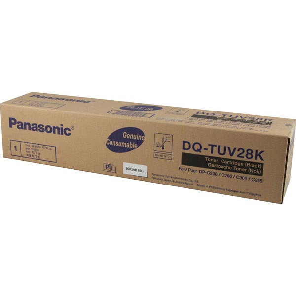 Panasonic DQ-TUV28K OEM Black Toner Cartridge