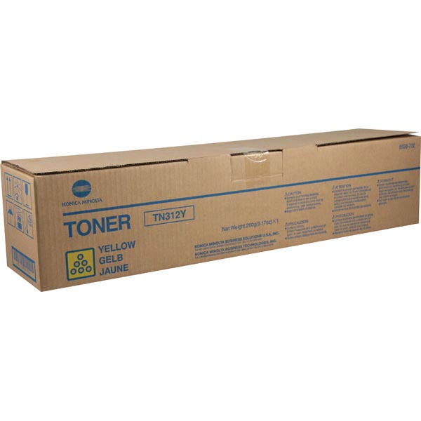 Konica Minolta 8938702 OEM Yellow Toner