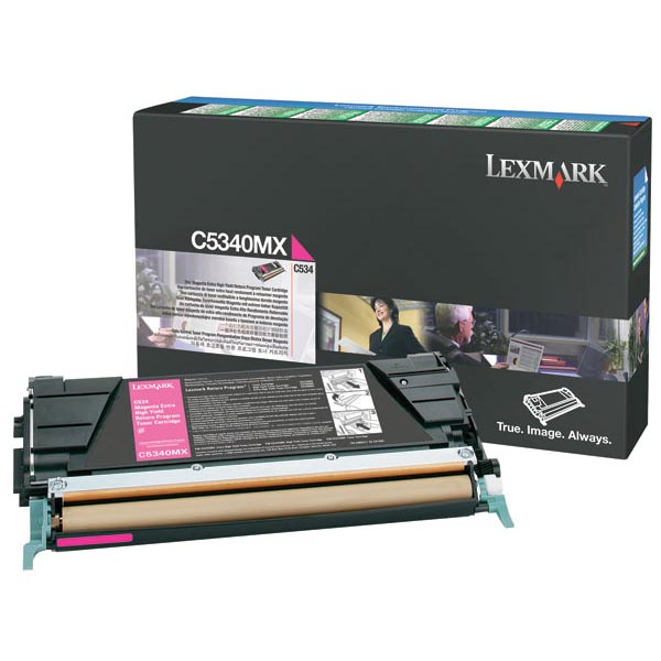 Lexmark C5340MX OEM High Yield Magenta Laser Toner Cartridge