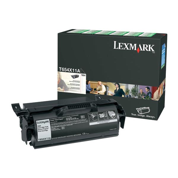 Lexmark T654X11A OEM Black Toner Cartridge