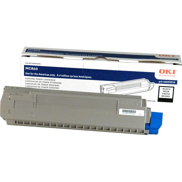 Okidata 44059216 OEM Black Laser Toner Cartridge