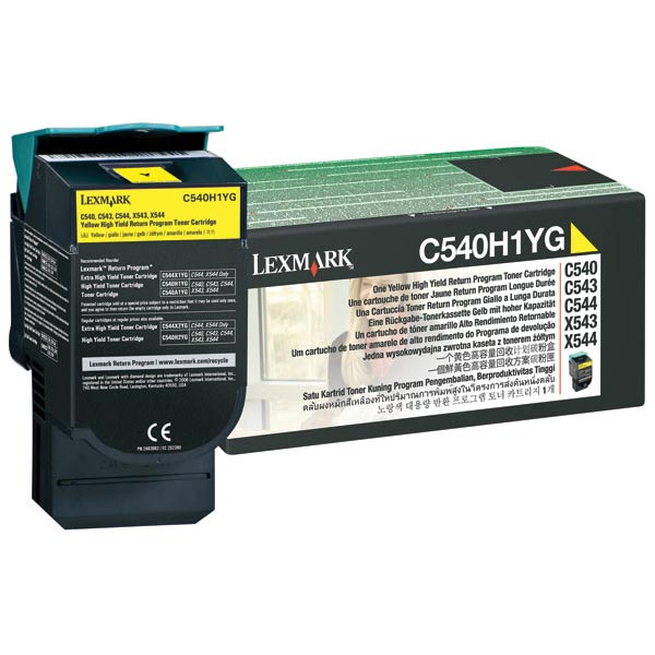 Lexmark C540H1YG OEM Yellow Toner