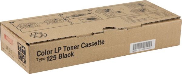 Ricoh 400963 (Type 125B) OEM Black Toner Cartridge