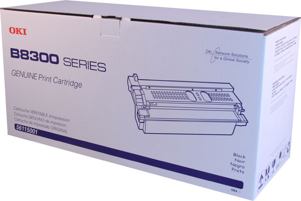 Okidata 56115001 OEM Black Toner Cartridge