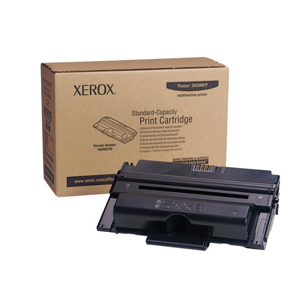 Xerox 108R00793 (108R793) OEM Black Laser Toner Cartridge