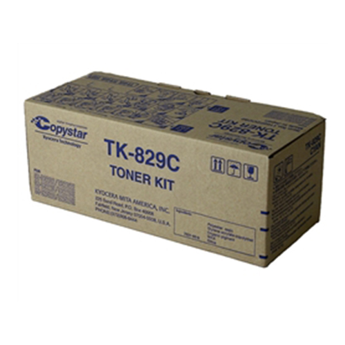 Copystar 1T02FZCCS0 (TK-829C) OEM Cyan Toner Cartridge