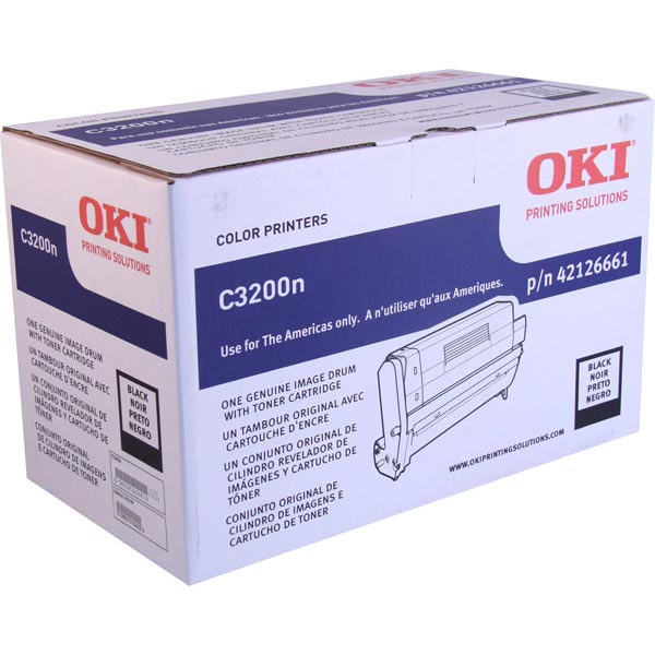 Okidata 42126661 OEM Black Drum Cartridge