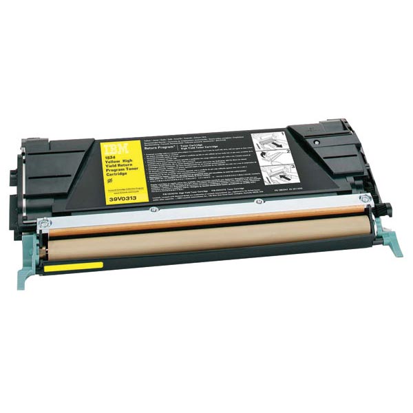 IBM 39V0313 OEM Yellow Toner Cartridge