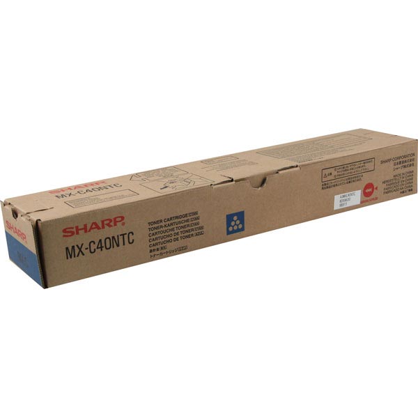 Sharp MX-C40NTC OEM Cyan Toner Cartridge