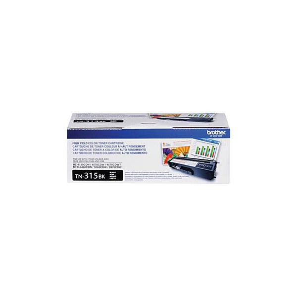 Brother TN-315BK OEM Black Toner Cartridge