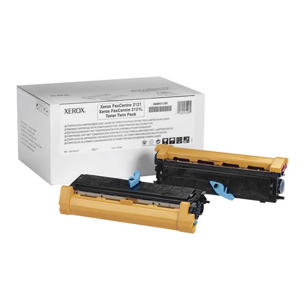 Xerox 006R01298 (6R1298) OEM Black Toner Cartridge (2 pk)