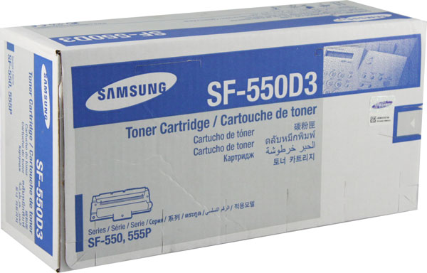Samsung SF-550D3 OEM Black Toner Cartridge