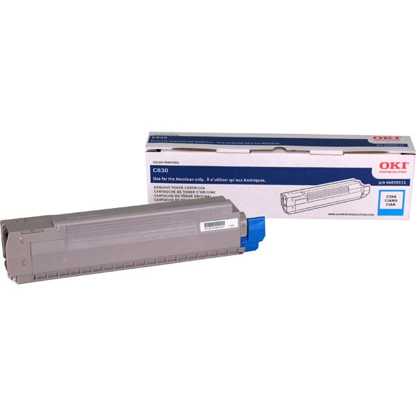 Okidata 44059111 OEM Cyan Toner