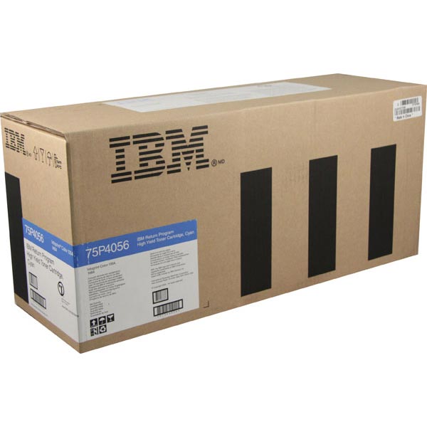 IBM 75P4056 OEM High Yield Cyan Toner Cartridge