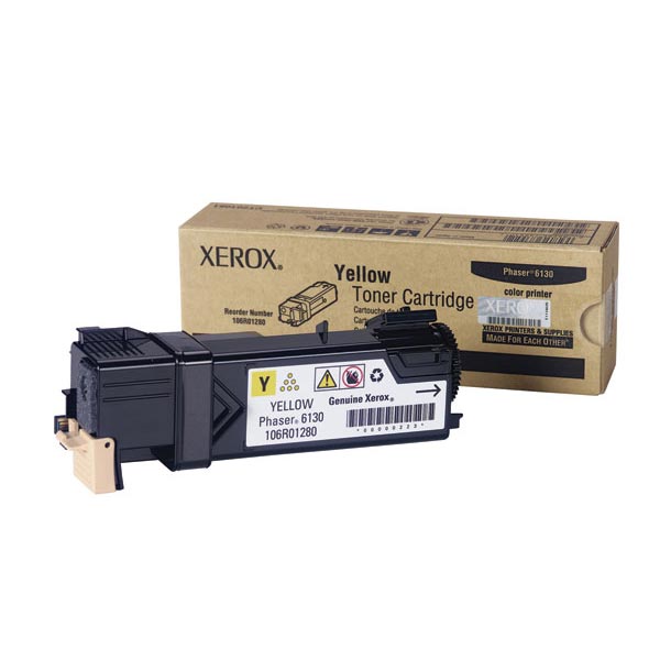 Xerox 106R01280 OEM Yellow Toner Cartridge