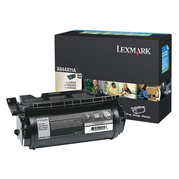 Lexmark X644X11A OEM Black Toner Cartridge