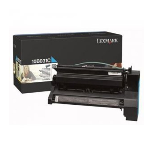 Lexmark 10B031C OEM Cyan Toner Cartridge