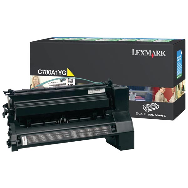 Lexmark C780A1YG OEM Yellow Print Cartridge