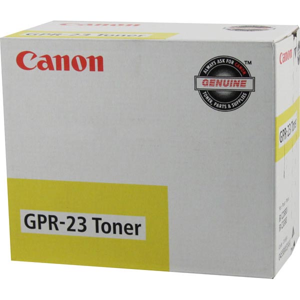 Canon 0455B003AA (GPR-23) OEM Yellow Copier Cartridge